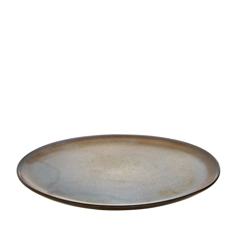 RAW frokosttallerken Ø23 cm metallic brown